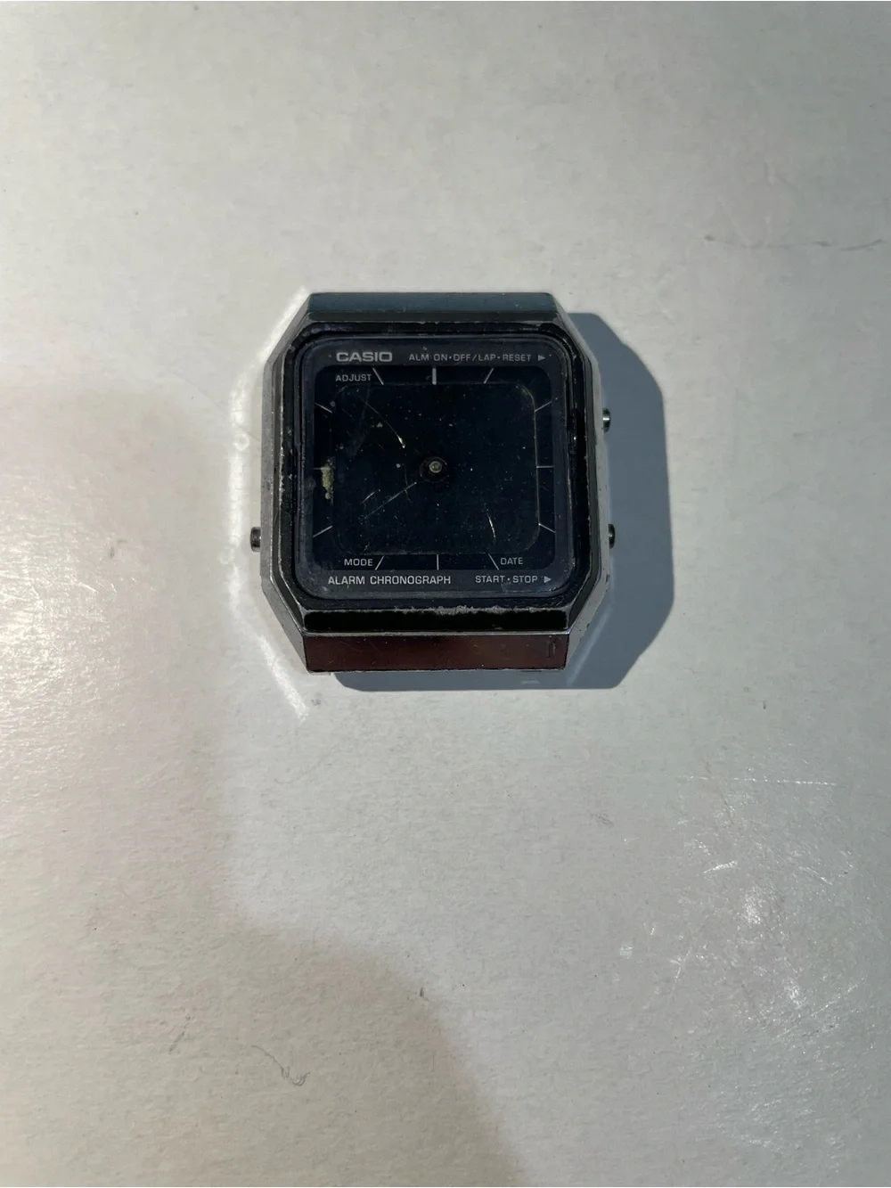CASIO Ana Digi AQ-11 301 Alarm/Chrono Vintage Men’s Watch For Parts